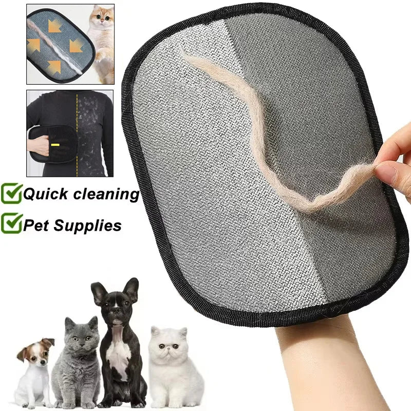 Magische Dierenhaar Verwijderaar Handschoen