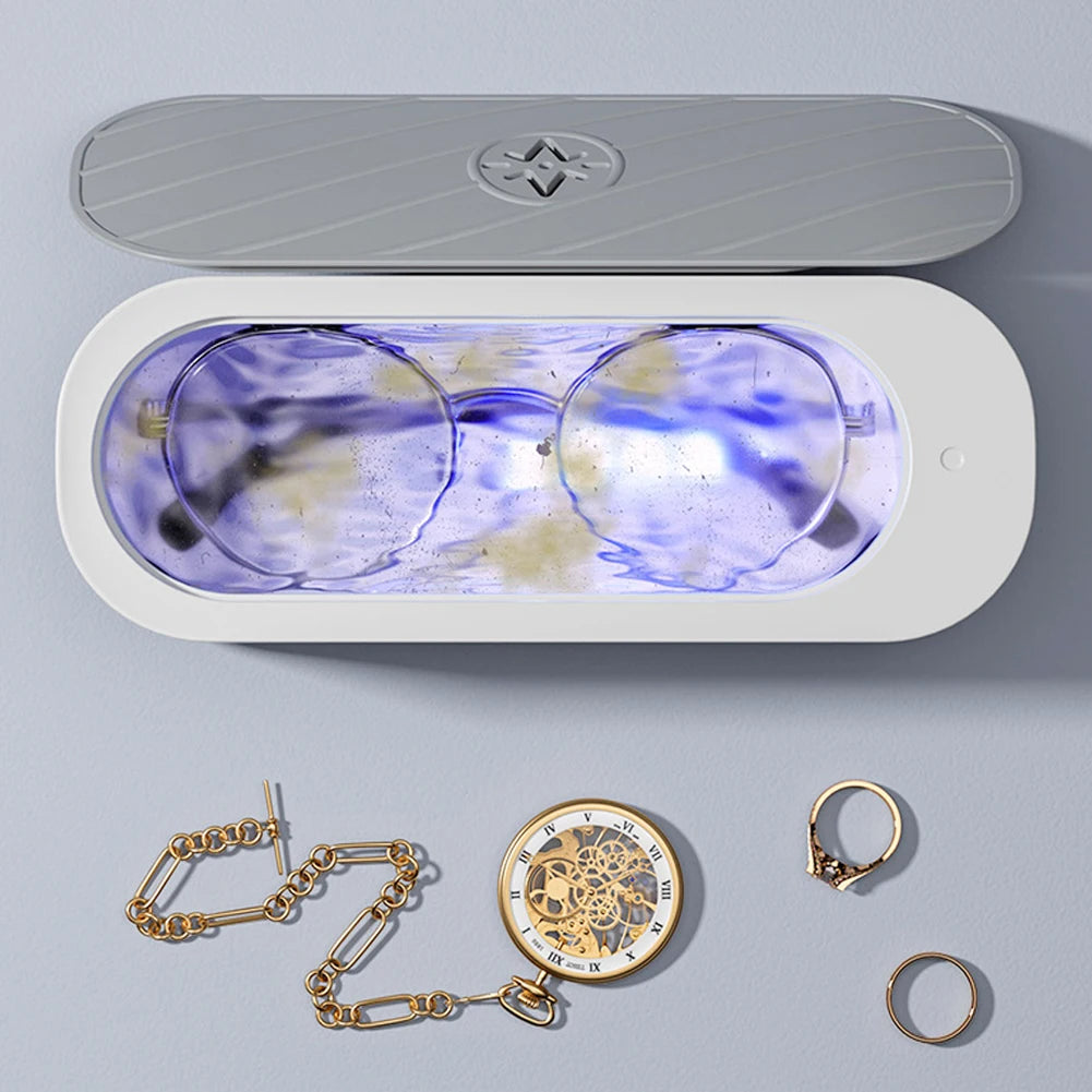 Ultrasone Schoonmaakbadje voor Sieraden & Brillen