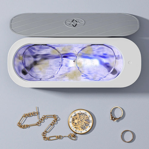 Ultrasone Schoonmaakbadje voor Sieraden & Brillen