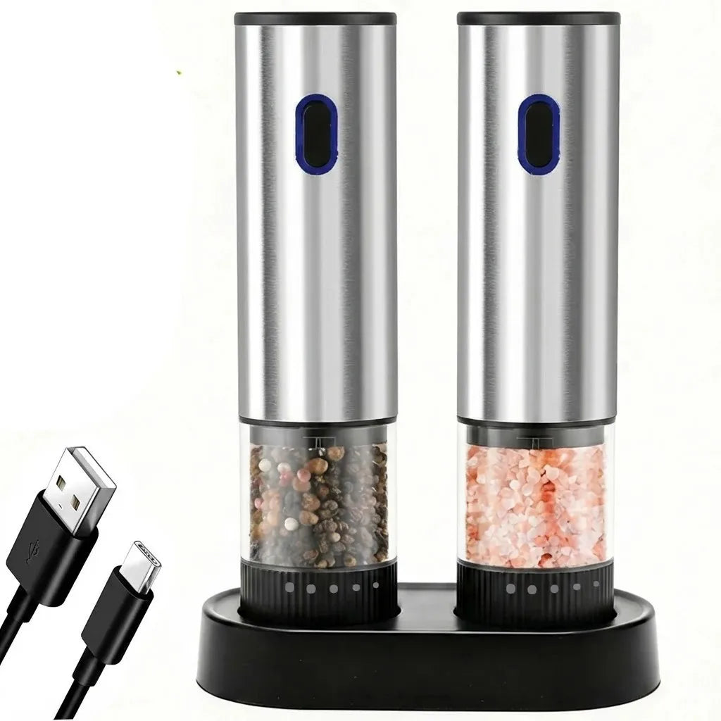Luxe Elektrische Peper- & Zoutmolen Set