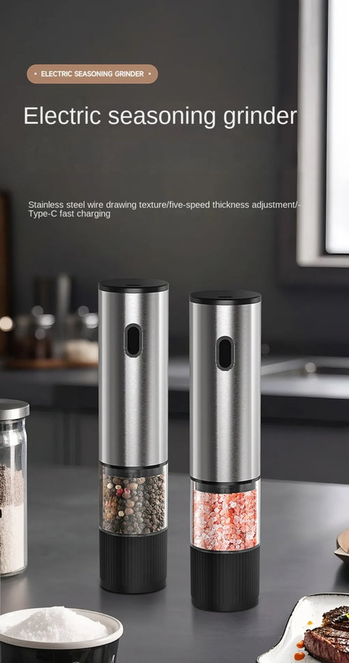 Luxe Elektrische Peper- & Zoutmolen Set