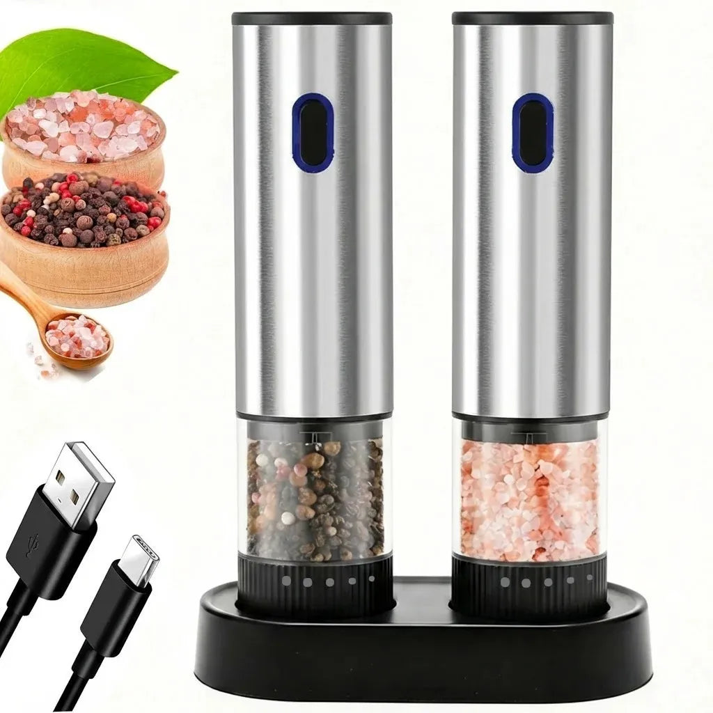 Luxe Elektrische Peper- & Zoutmolen Set